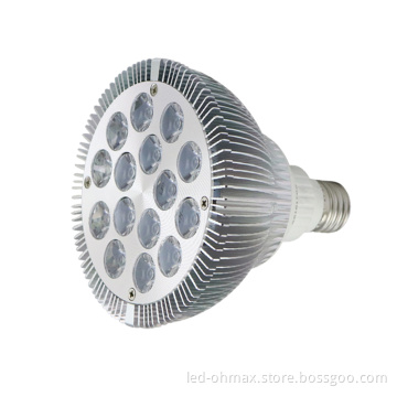 15w e27 powerful par bulb led supplement lamp